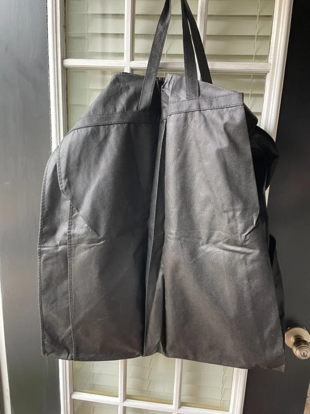 Dennis Basso Black Lightweight Garment/Travel Bag
